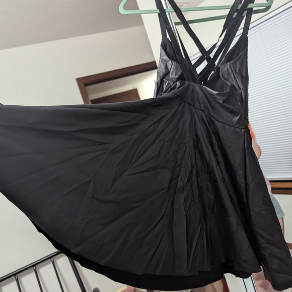 Black Milk Moto Strappy Skater Dress - Picture 2 of 2